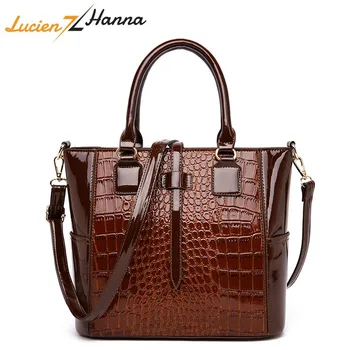 

Luxury Handbags Women Bags Designer Bags for Women 2019 Crocodile Leather Shoulder Bag Women Totes Bolsa Feminina Sac Main Femme