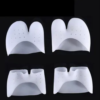 

1Pair/2 Pcs Silicone Toe Sleeve Foot Protection Ballet Shoe High Heels Toe Pads Insoles