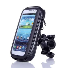 Универсальный держатель для телефона для велосипеда, мотоцикла, мобильного телефона, подставка для samsung, iPhone, gps, для велосипеда, мото держатель, водонепроницаемая сумка, Soporte Movil Moto