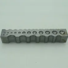 21 см стальной блок дизайн формирующий блок Dapping ювелирные изделия изгиб и формирование Benchs инструмент