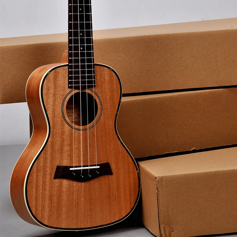

Concert Ukulele 23 Inch Electric Guitar 4 Strings Ukelele Guitarra Handcraft Wood Mahogany Plug-in Uke Tuner