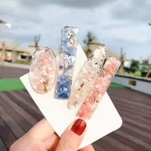 1 шт. заколки для девочек мечта Принцесса Шпилька творческий в виде ракушки сбоку зажим «утиный клюв» девушка сердце сладкий парикмахерские G0430