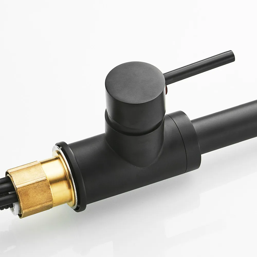 MOIIO Oil Rubbed Kitchen Faucet Solid Brass Faucet Single Handle Pull Down Swivel Sput Mixer Deck Mounted kitchen sink faucet MOIIO Oil Rubbed Kitchen Faucet Solid Brass Faucet Single Handle Pull Down Swivel Sput Mixer Deck Mounted kitchen sink faucet