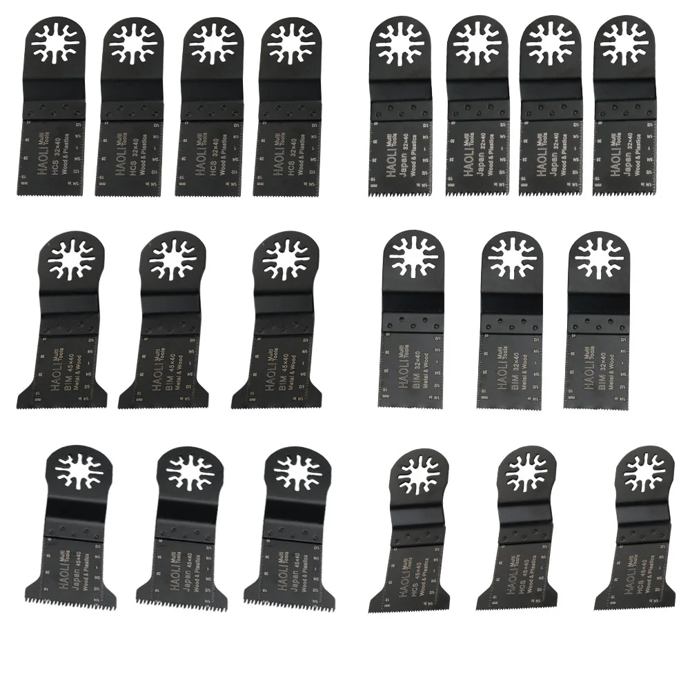 

20pcs/set Oscillating Multi Tool Saw Blades for Fein Bosch Dremel Makita and more tools