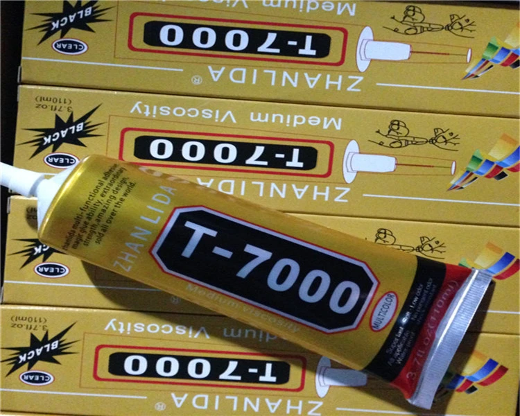 Zhanlida 5pc T 7000 110ml Epoxy Resin Liquid Glue Adhesives Leather Ceramics Phone Border Repair Rhinestone T7000 Glue Gun Glue Ceramics Gun Gungun Rhinestones Aliexpress