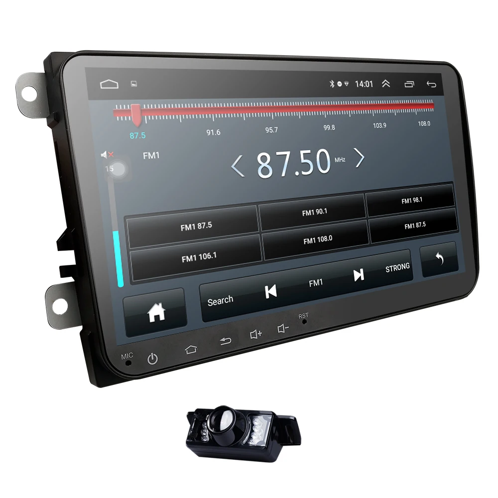 Cheap 9 Inch Android 8.1 Car DVD Player Stereo Radio for V W GOLF 5 Golf 6 Polo Passat CC J etta Tiguan Touran GPS Navigation 2