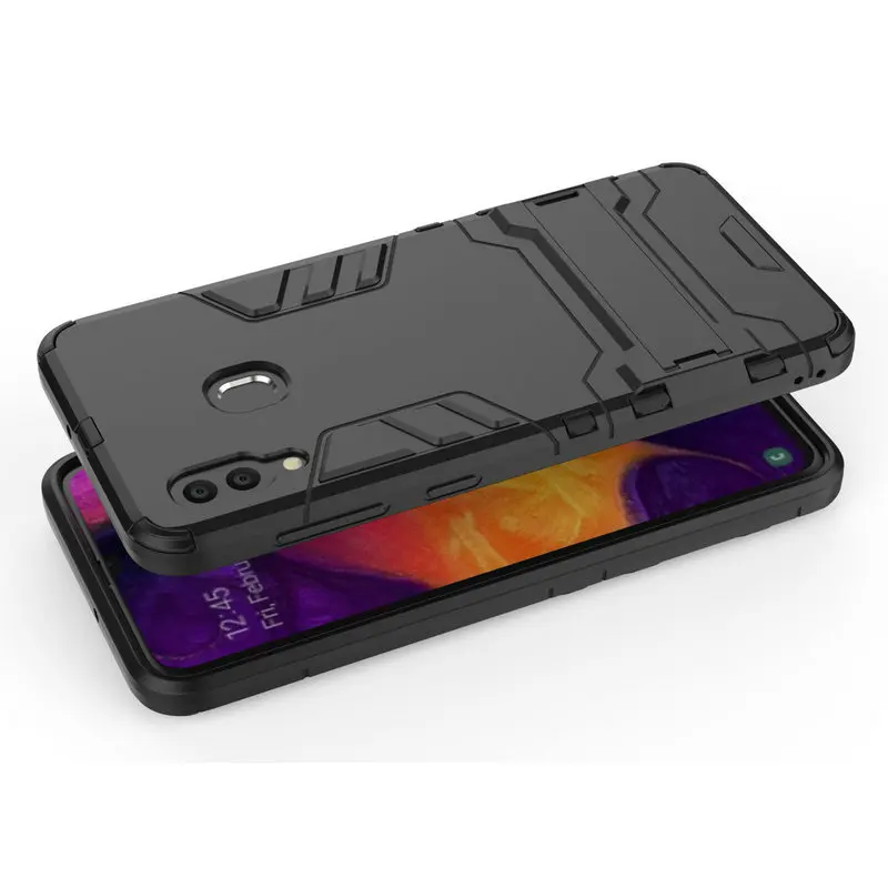 for Samsung Galaxy A30 SM-A305FD A50 Shockproof Hard Phone Cover M20 M10 Armor Case Back Capa Etui Coque | Мобильные телефоны и
