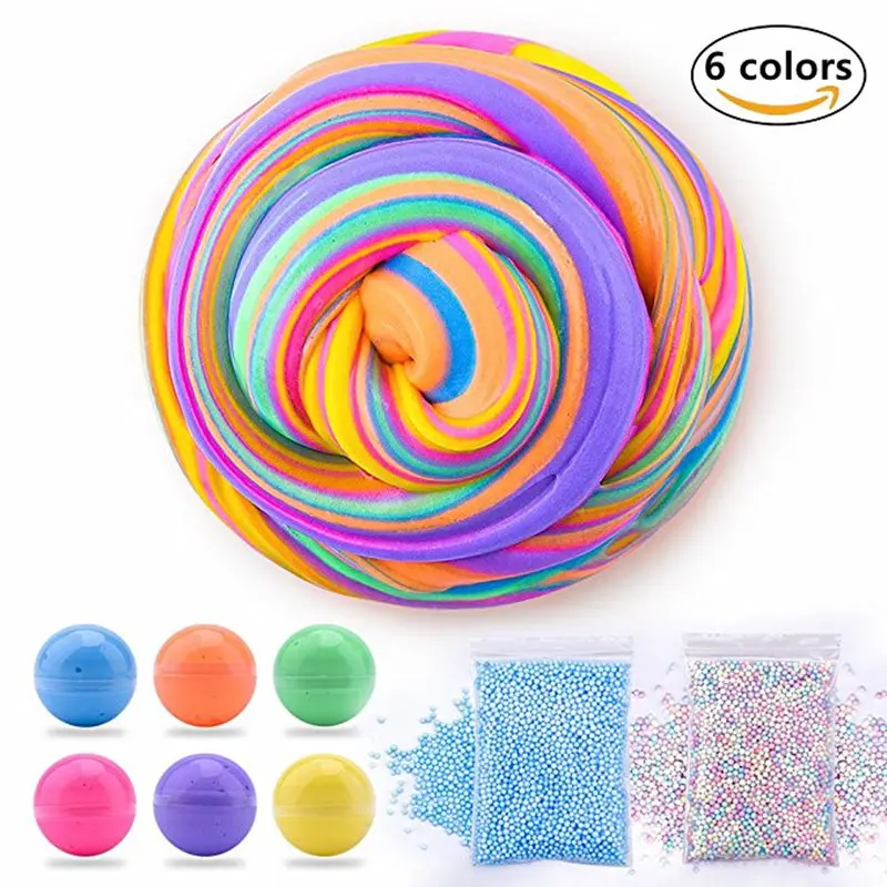 30g Safe Dynamic Fluffy Slime plastic clay Light Clay colorful Modeling Polymer Clay Sand Fidget Plasticine Gum For Handmade Toy 30g Safe Dynamic Fluffy Slime plastic clay Light Clay colorful Modeling Polymer Clay Sand Fidget Plasticine Gum For Handmade Toy