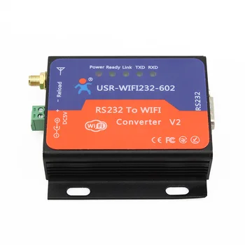 

USR-WIFI232-602-V2 Free Shipping WIFI To RS232 Converter With Built-in Webpage