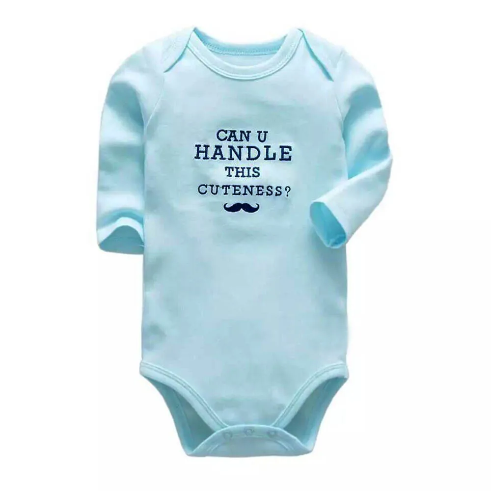 Комбинезон детская одежда для новорожденных хлопковое нижнее белье с длинными рукавами для малышей Одежда для маленьких мальчиков и девочек комплекты для малышей