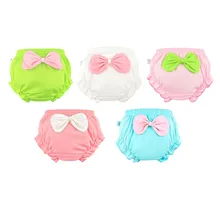 Детские летние однотонные шорты из хлопка с эластичной резинкой на талии, детские штаны, милые детские штаны, без выцветания