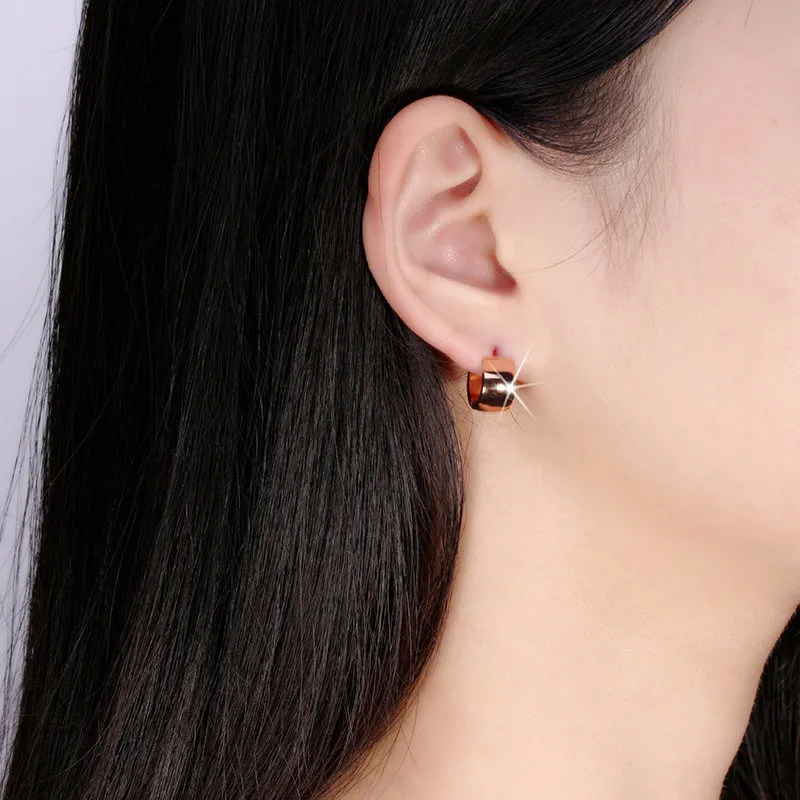 ZORCVENS 2019 Brand Unique Fashion Female Jewelry Punk Rock Silver Gold Color Small Circle Hoop Earrings for Women Jewelry-in Hoop Earrings from Jewelry & Accessories on Aliexpress.com | Alibaba Group - Image 6