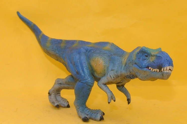 blue t rex toy