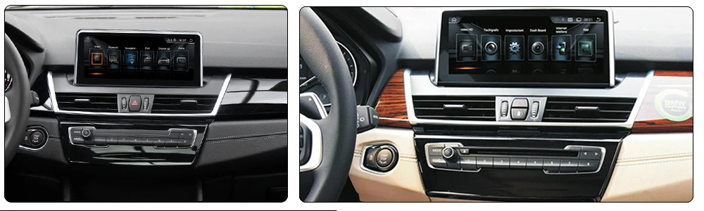 Sale Android 8.0 up Car GPS Navi Screen For BMW 2 Series 2018~2019 Multimedia Recorder BT WIFI Google 2+32G RAM IPS Screen 6