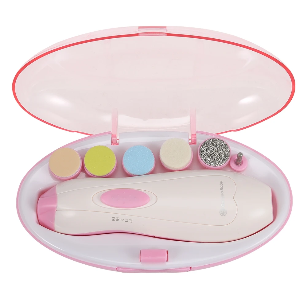 Electric Baby Nail Grinder Pen Type Kids Toenail Polish Set Grinding