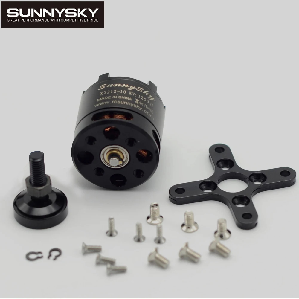 4 шт. Sunnysky X2212 980KV 1250KV 1400KV Outrunner бесщеточный двигатель 2212 для радиоуправляемого мультикоптера