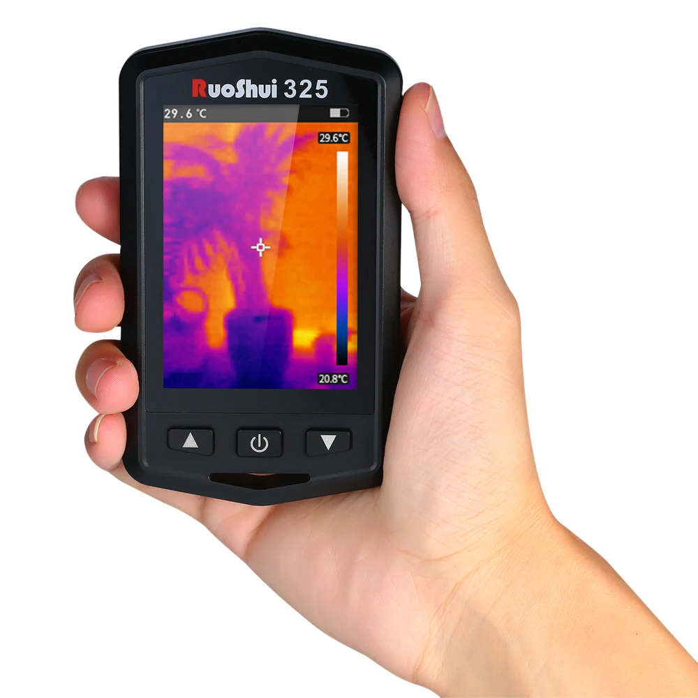 

Handheld Thermal Imager Thermal Camera Portable HD Infrared Thermal Imager Infrared Imaging Device Thermometer TFT Display