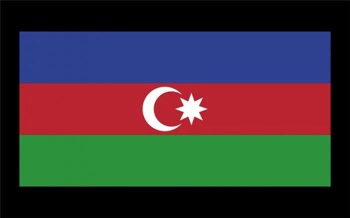 Израиль, Саудовская Аравия, Jordan, azerbaiana, Iran, irc, Palestine, ОАЭ, Kuwait, Oman, Lebanon, национальный флаг, баннер 21*14 см - Цвет: Z5017  Azerbaijan