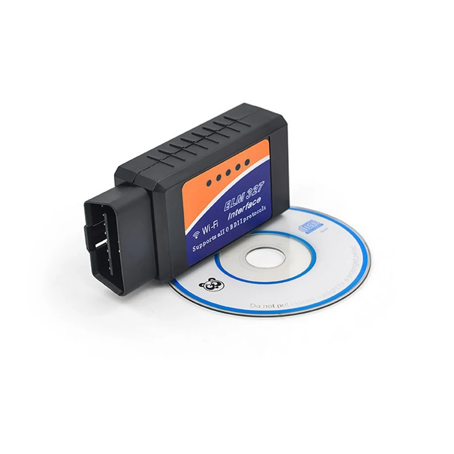 Классический ELM327 Wi-Fi OBD2 EOBD диагностический беспроводной сканер адаптер сканирующий инструмент для iPhone iPad iPod ELM 327 OBD код ридер