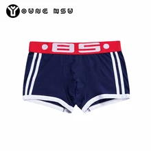 High Quality Hot Sale Sexy Cotton Underwear Men Boxer BS ES Soft Breathable Cueca Calvin Underpants 5 Colour Free shipping