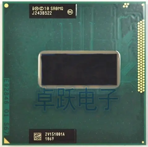 Процессор Intel ноутбук cpu i7-3612QM 6M кэш, 2,1 GHz-3,10 GHz i7 3612QM разбитые кусочки