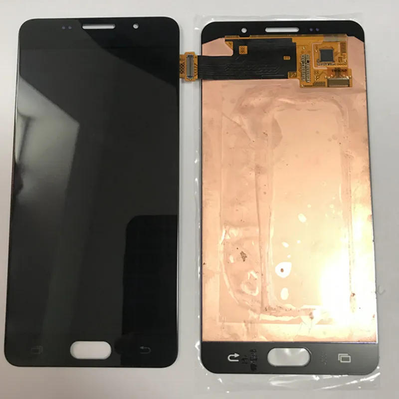 ЖК дисплей Super AMOLED для Samsung A5 2016 A510 Burn Shado A510F экран с сенсорным дигитайзером в