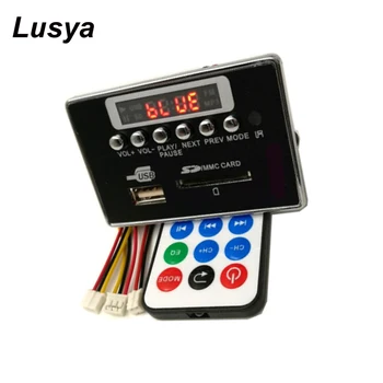

Wireless Bluetooth Audio Receiver Board Lossless MP3 Decoder Board Speaker MP3 Decoder 12V T0112