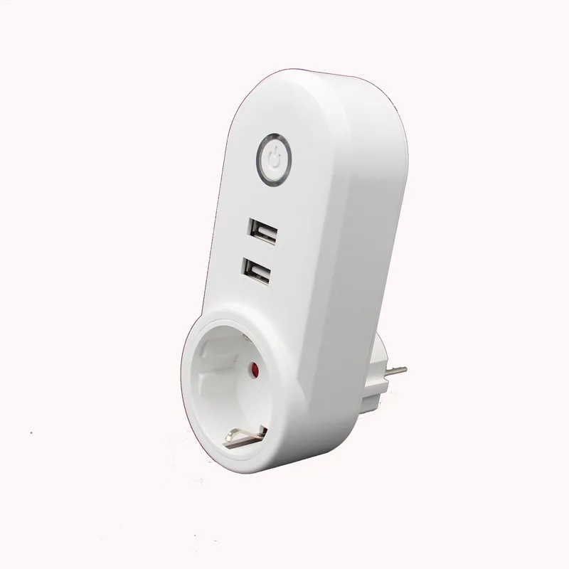 C178A Wi Fi Smart сроки Plug с Dual USB 5 В в 1.5A выход порты Разъем беспроводной Outlet поддержка голос управление Alexa Google дома