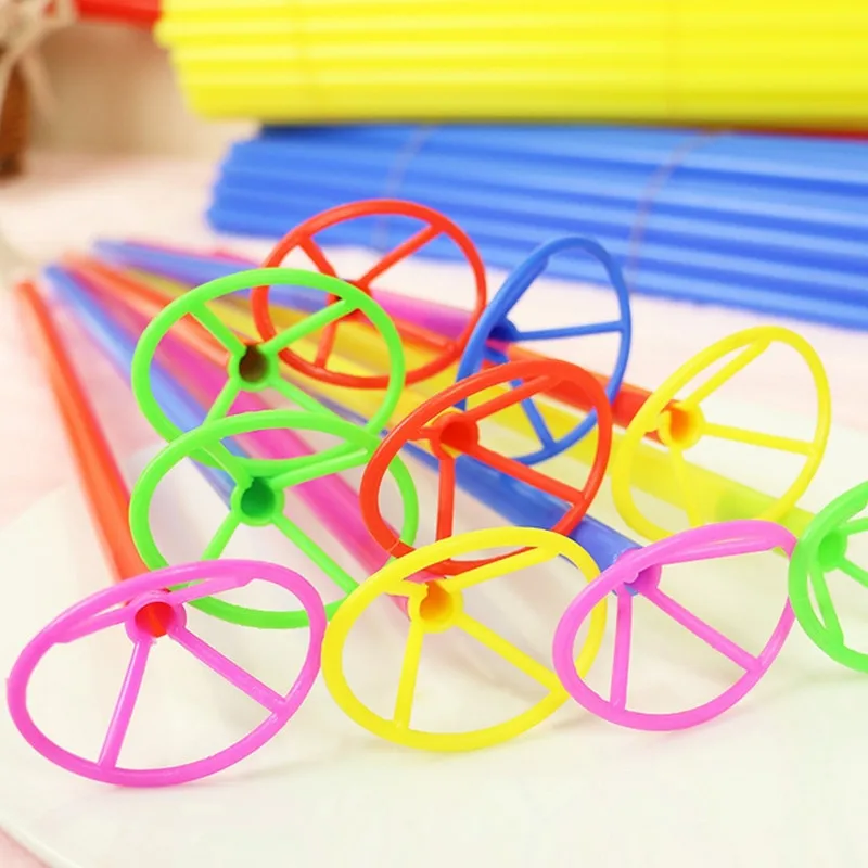 

10pcs/lot High Quality Foil Balloon Stick Colorful PVC Rods Cups For Supplies Cartoon Aluminum Balloons Decoration