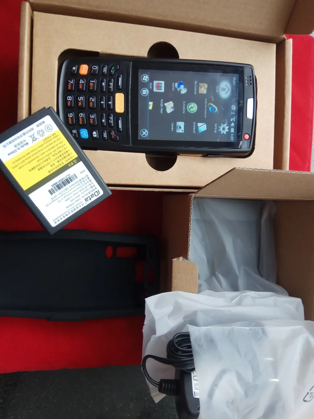 Прочный iData90 Windows Mobile 6 5 OS POS терминал данных для промышленные карманные КПК с 1D 2D