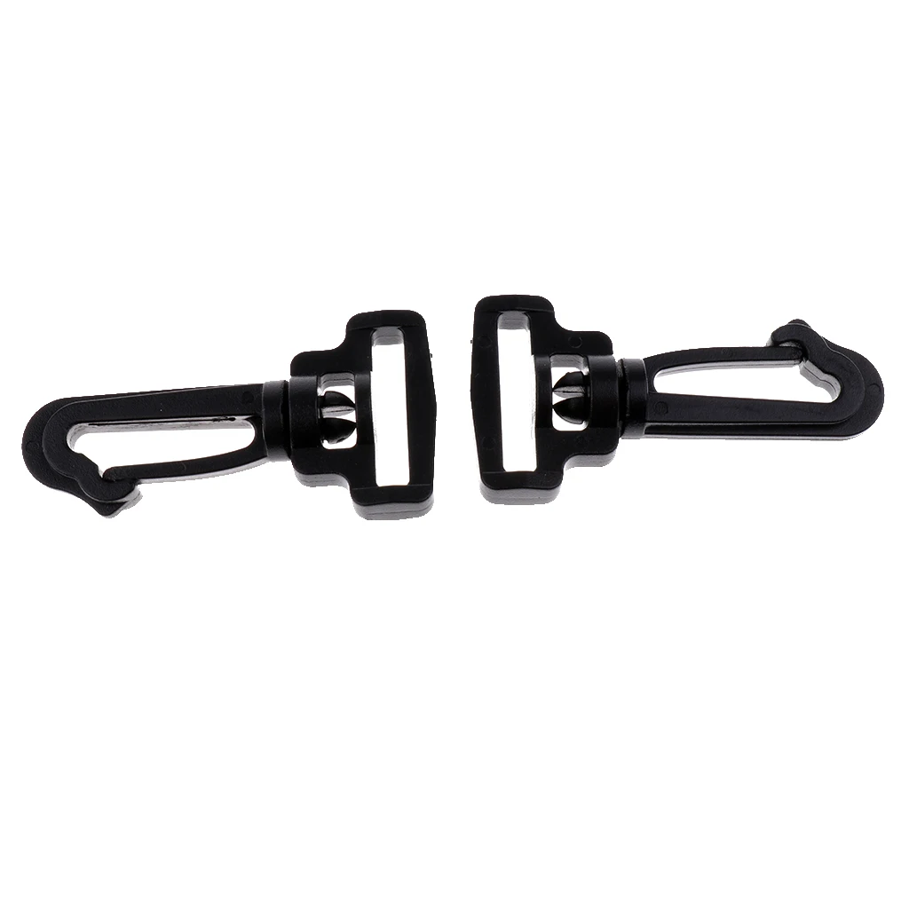 10Pcs 2/2.5/3/3.8mm Plastic Swivel Snap Hooks Buckle Hardware Paracord Outdoor Backpack Straps Webbing Bag Parts Accessories