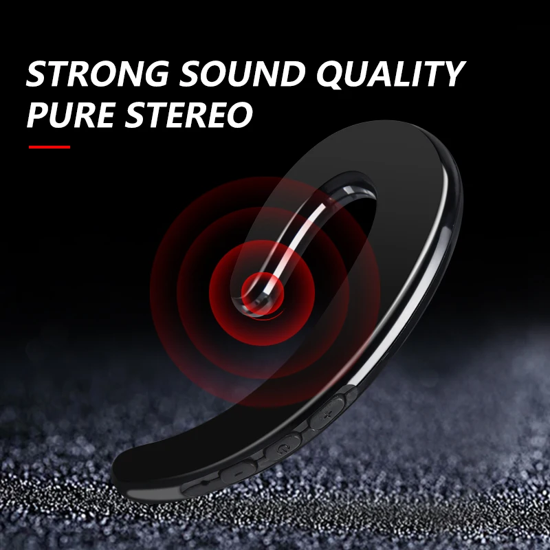 S103Ear-hook Headset Wireless Bluetooth Earphone earbuds Stereo sport handsfree Headphone HD call No earplug with Mic for iphone |