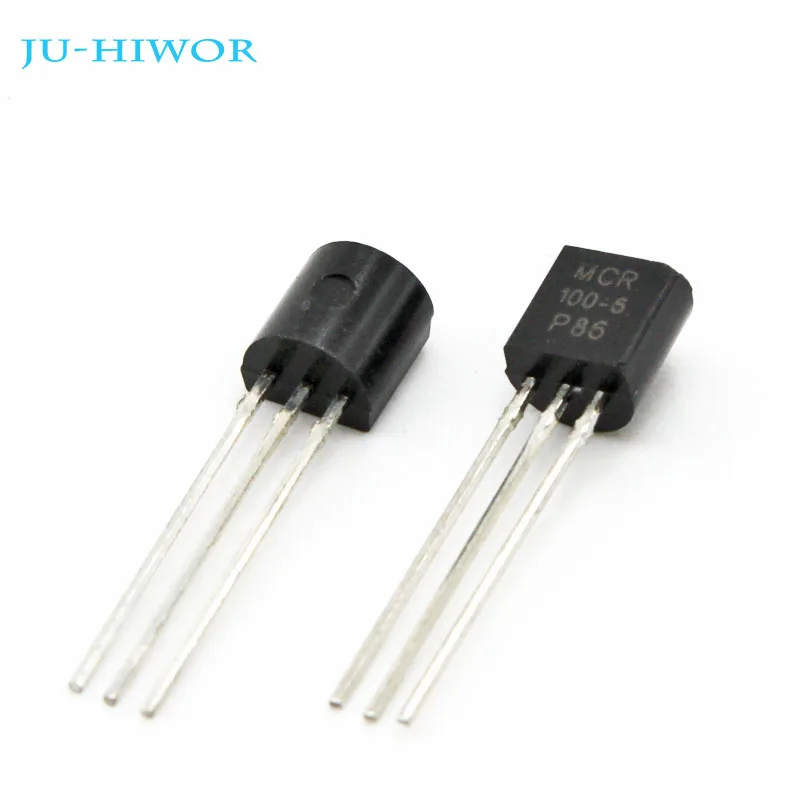 mcr100-6 Taiwan Semiconductor tiristor 400v 0,8a to92 New #bp 10 PCs 