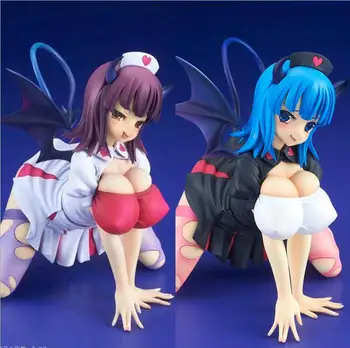 

16cm Q-SIX BlackDevil sexy girl Figure action figure PVC toys collection doll anime cartoon model for gift