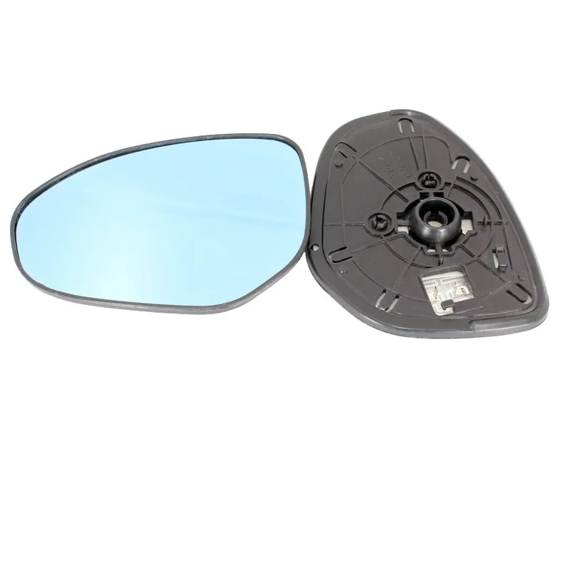 

Wide View Auto Dimming Rear View Mirror Glass Blue Heated Side Wing Mirror Glass with LED Turn Indicator for Mazda 2