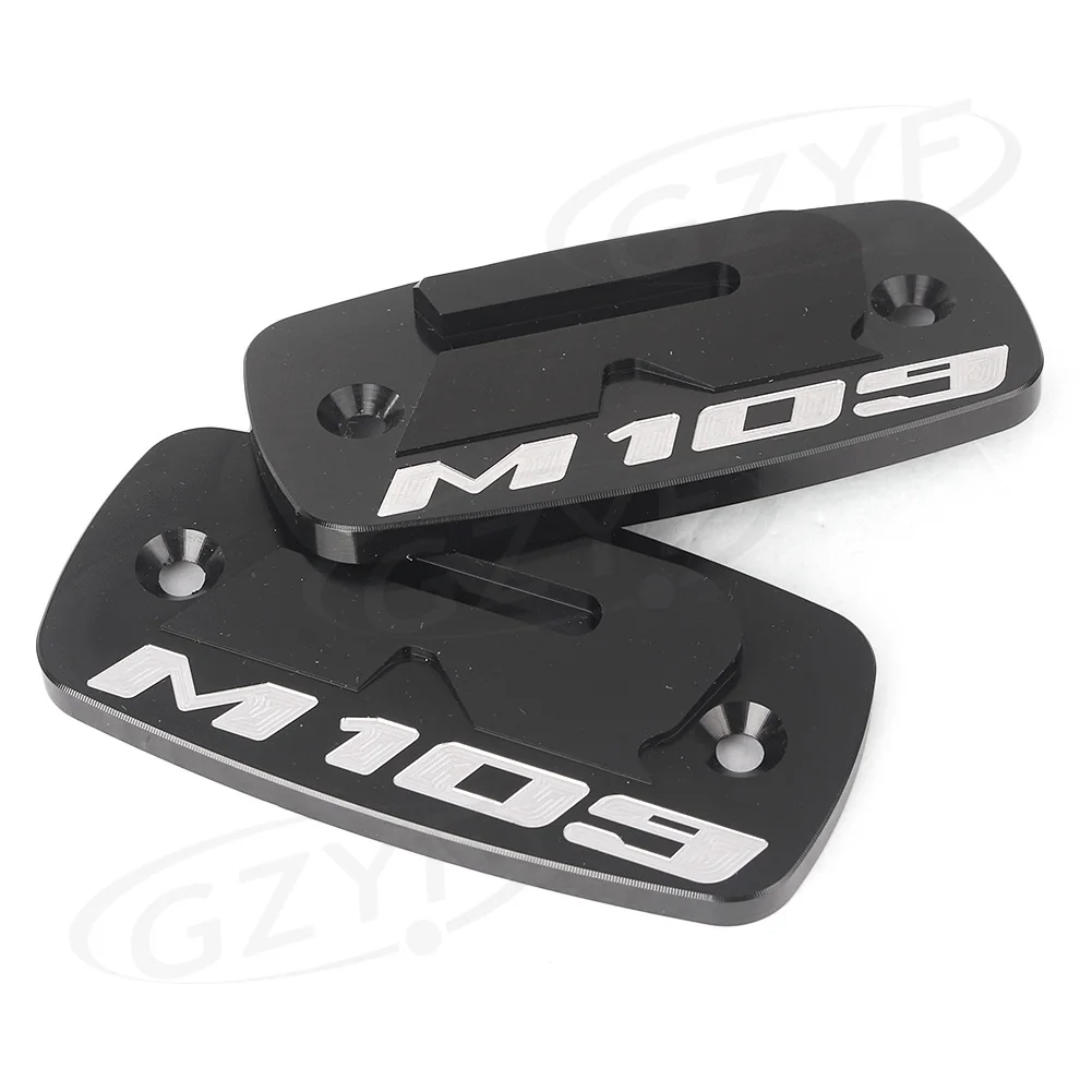 Motorcycle Brake Reservoir Caps Cover Protector for SUZUKI Boulevard M109R 2007-2017 CNC Aluminum Motorbike Parts Accessories