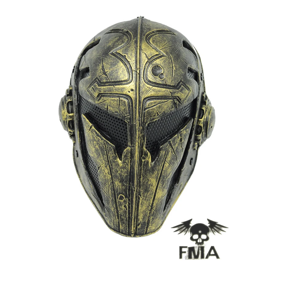 

FMA Steel Wire Network ( The Temple Knight ) Black Gold Edition (Gold) Mask / Mask Tb563