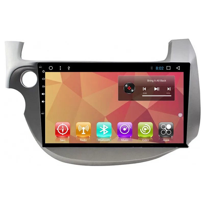 Автомобильный мультимедийный стерео-плеер на Android 10 1 дюйма GPS-навигация DVD радио
