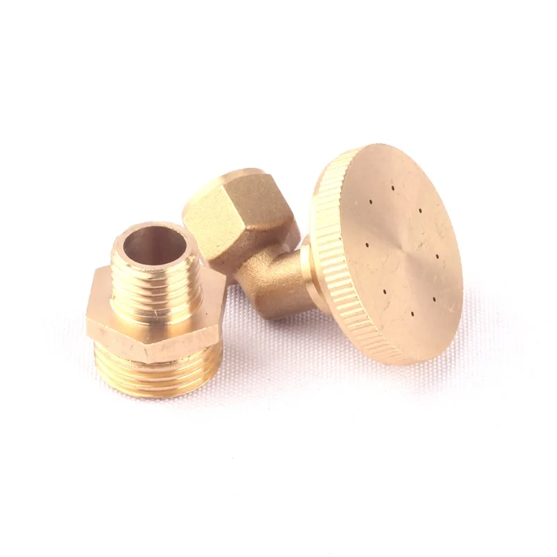 

1/2" Male M14*1.5 Female Thread 7 or 8 Holes Copper Atomizing Nozzle High Pressure Sprayer Garden Flower Irrigation Sprinkler