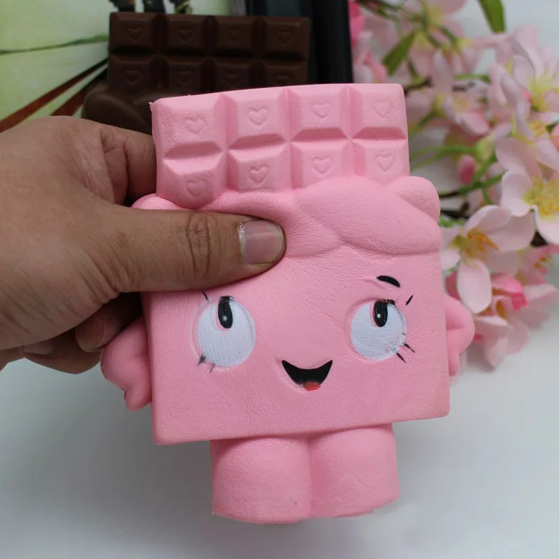 13cm-Cute-Cartoon-Chocolate-Shape-Kids-Adults-Squeeze-Toy-Anti-Stress-Relief-Toys-Slow-Rising-Squishy (2)