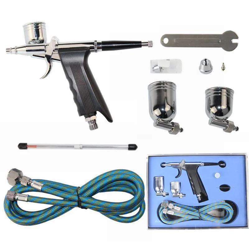 

Onnfang 0.5mm nozzle spray gun facial body painting tattoo hand tool gravity feeding type