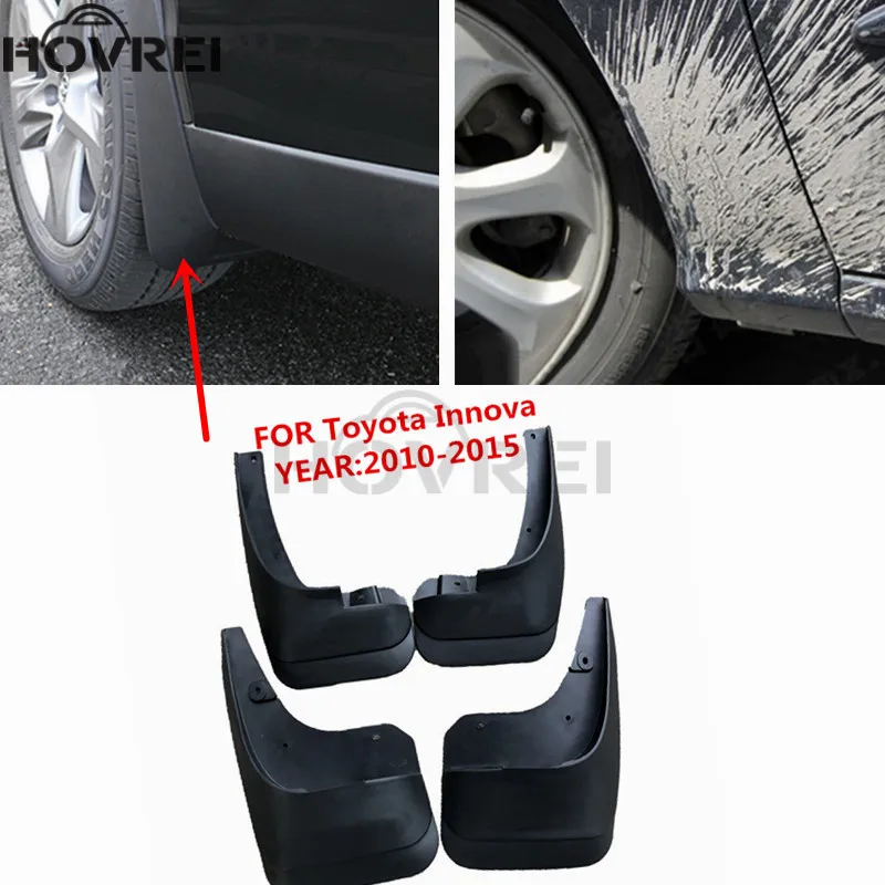 

set Molded car Fender MudFlaps mudguards Splash Guards mud flaps FOR Toyota Innova 2010 2011 2012 2013 2014 2015