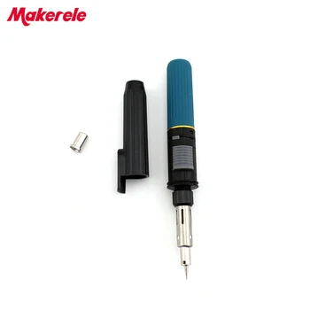 

High quality multi-function Cordless Refillable Butane Gas Soldering Iron Pen shape gas torch soldering gas gun tool HT-C01