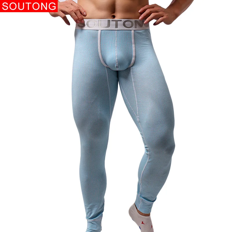 

Soutong 2019 Thermal Underwear Male Winter Warm Men Long Johns Spandex Printed Men Thermo Underwear Men Thermal Pants qk08