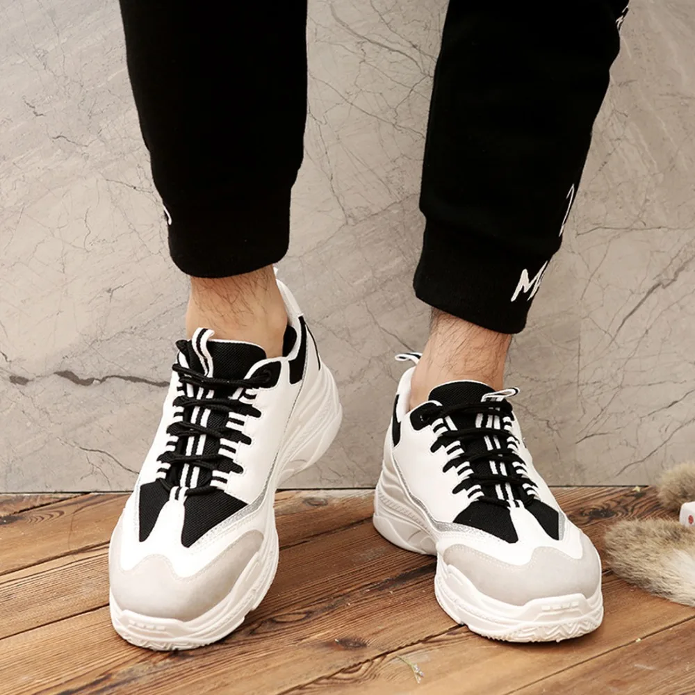 

ZJNNK Mens Sneakers Breathable Men Vintage Shoes Non Slip Men Casual Shoes Comfortable Zapatos Hombre Hot Sale