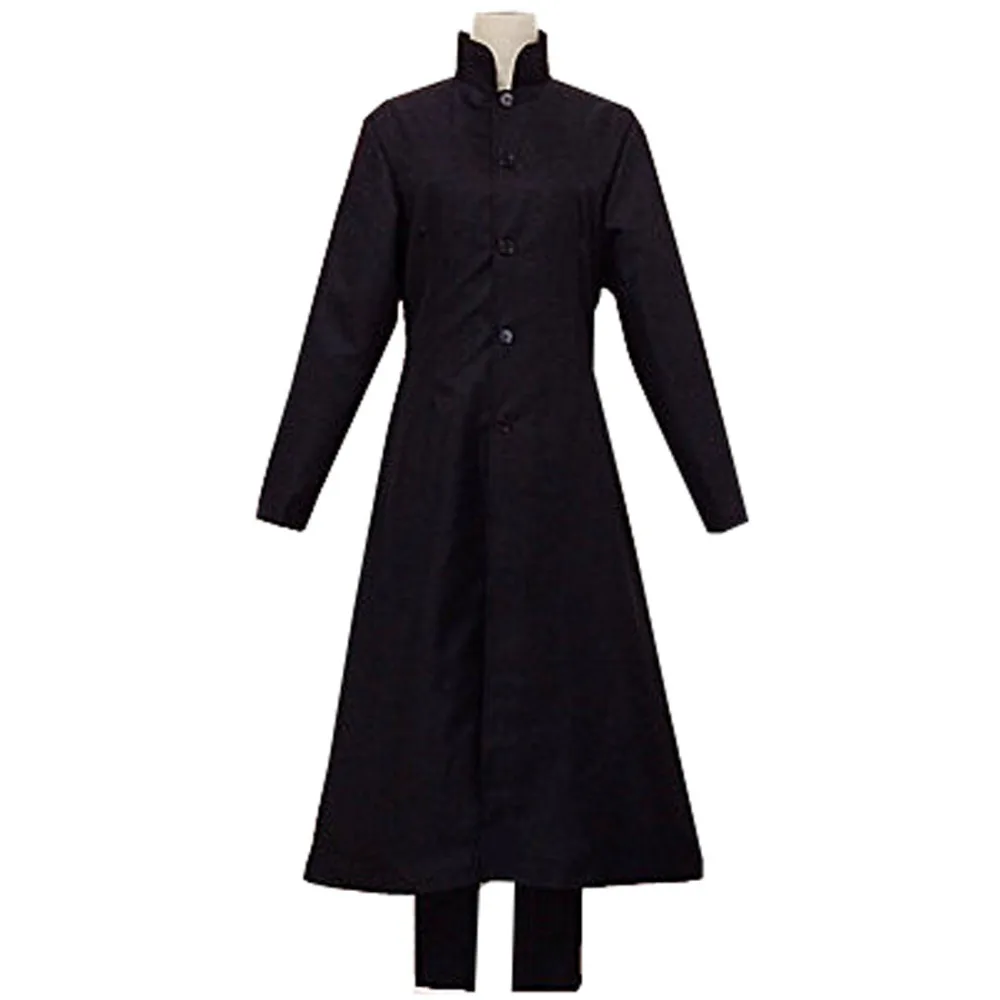Details about   Matrix Neo Black Trench Coat Outfit Uniform Cosplay Costume Halloween  {D}9 