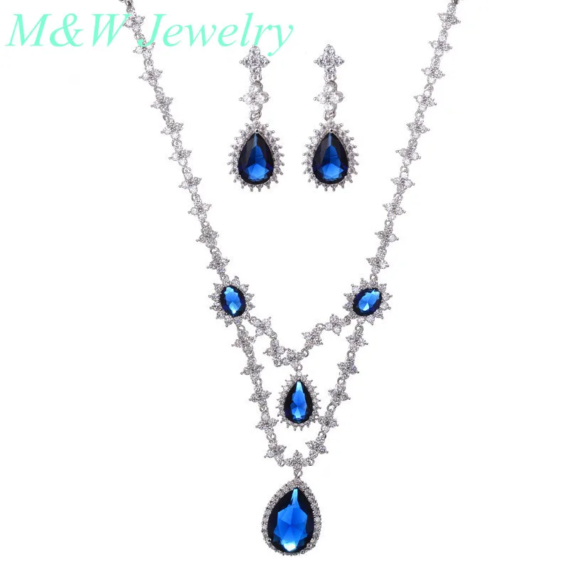 Роскошные невесты серьга циркон AAA + серьги zirconiaearrings комплект капли воды цветок