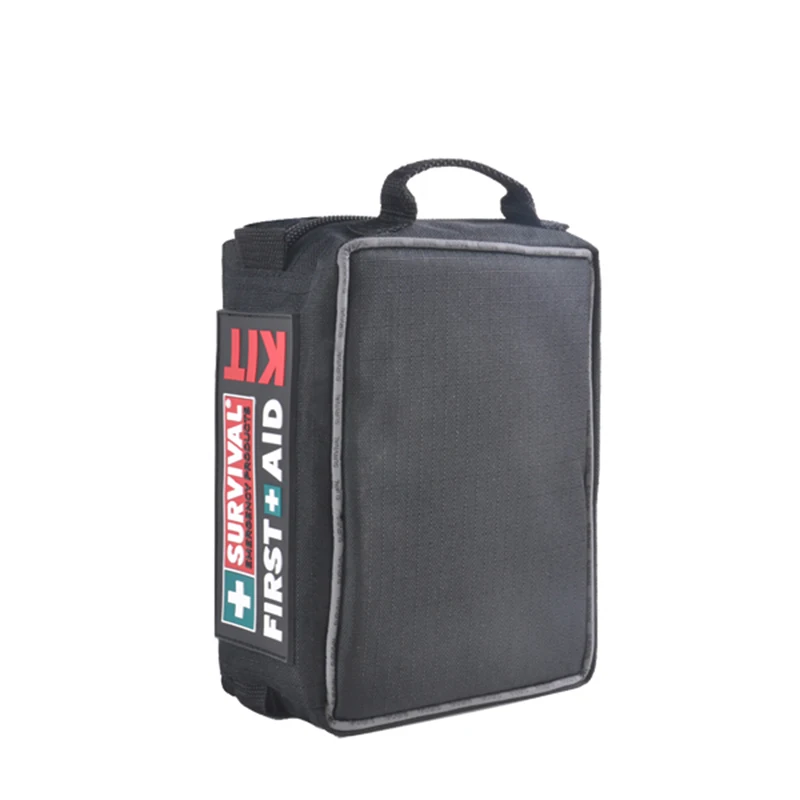 Kit de primeros auxilios de viaje de coche de supervivencia natural seguro Kit de primeros auxilios al aire libre Kit de tratamiento de emergencia para campamento