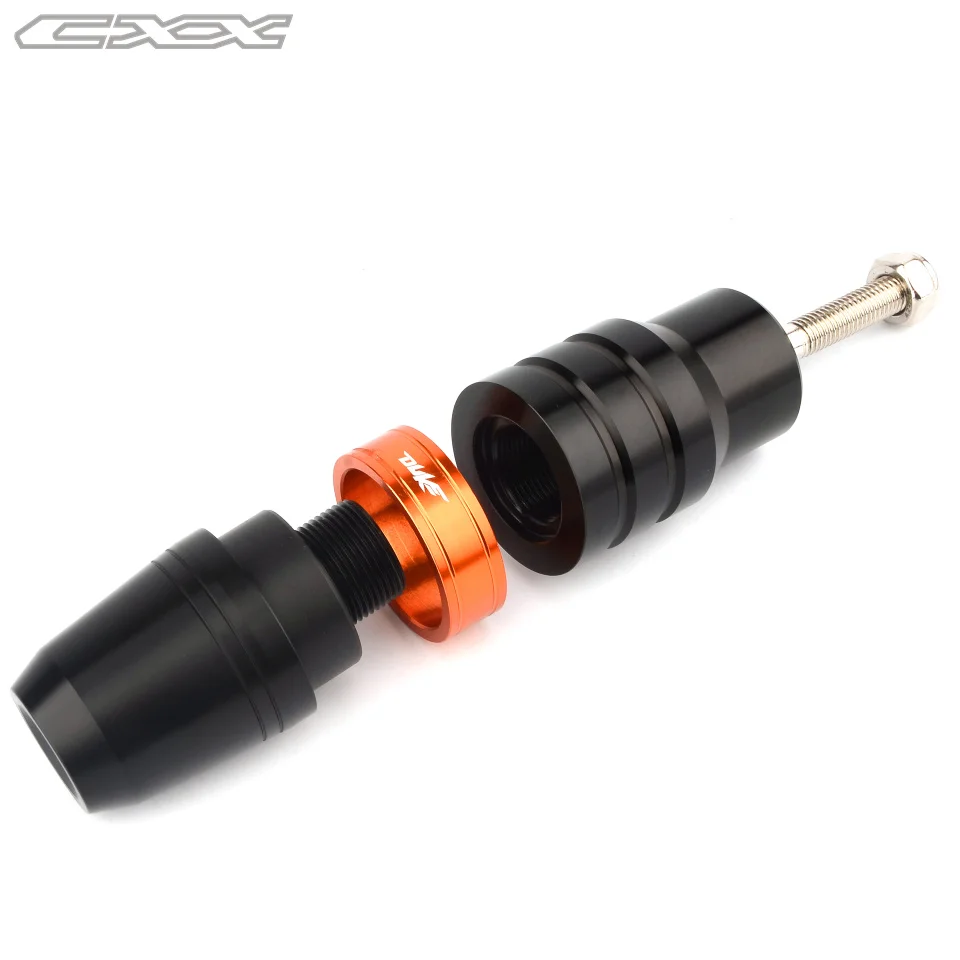 Аксессуары для мотоциклов KTM DUKE 390 duke390 2017 2018 2019 2020 оранжевые слайдеры выхлопной