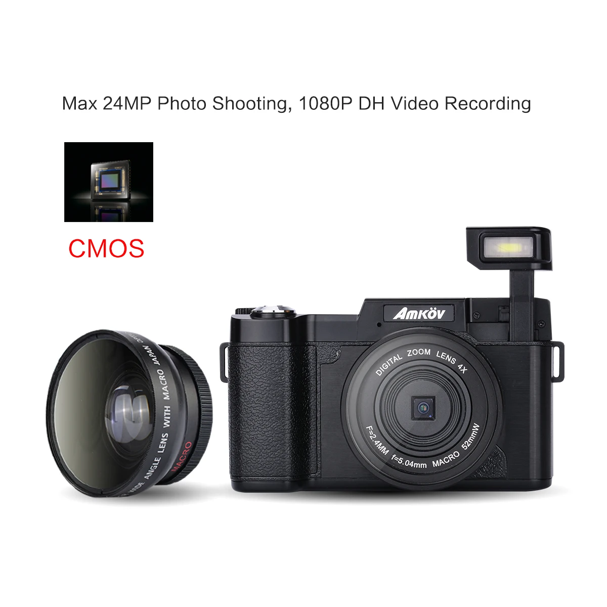 

Micro Single Digital Camera Beauty Flip Screen Camera Special Self-Timer SLR Hot Appareil Photo Numerique Professionel 1080P HD